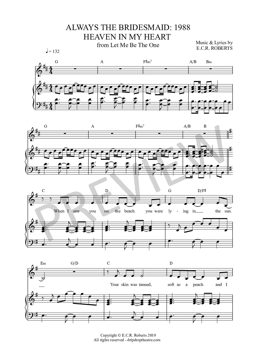 Always The Bridesmaid (4 short songs)